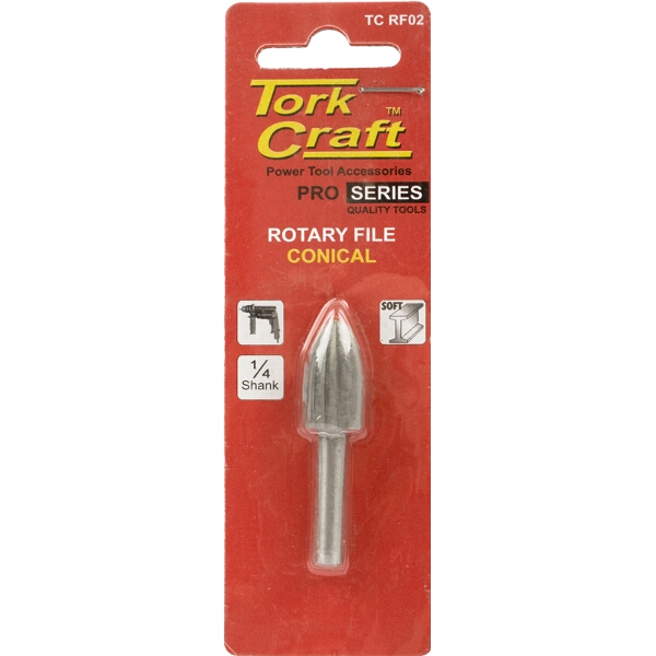 Tork Craft Rotary File Conical