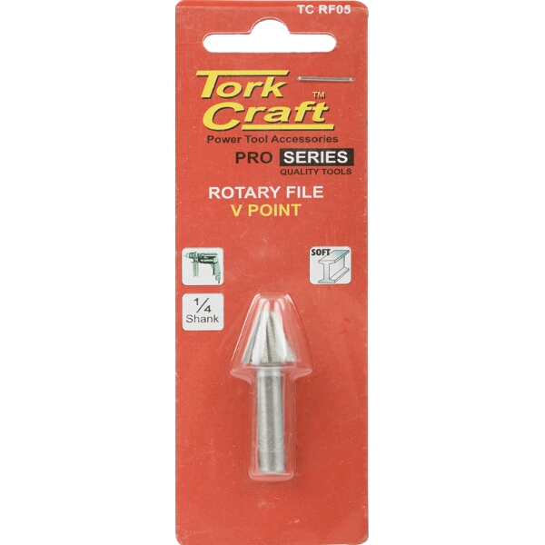 Tork Craft Rotary File V Point