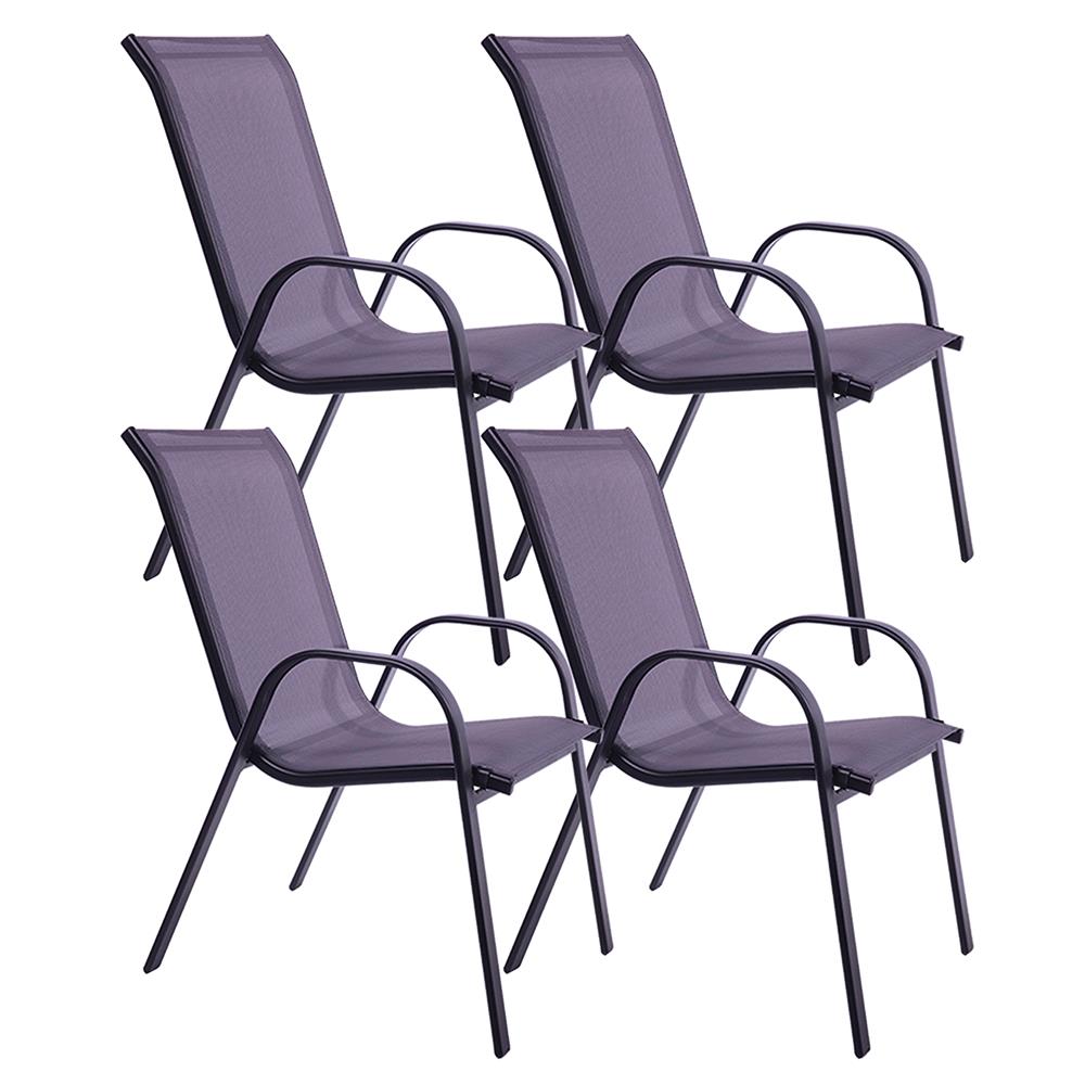 Seagull – Patio Chair Textilene – Set of 4