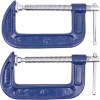 Tork Craft Clamp G Heavy Duty 100mm Twin Pack 4″ Tork Craft Clamp G Heavy Duty 100mm Twin Pack 4″