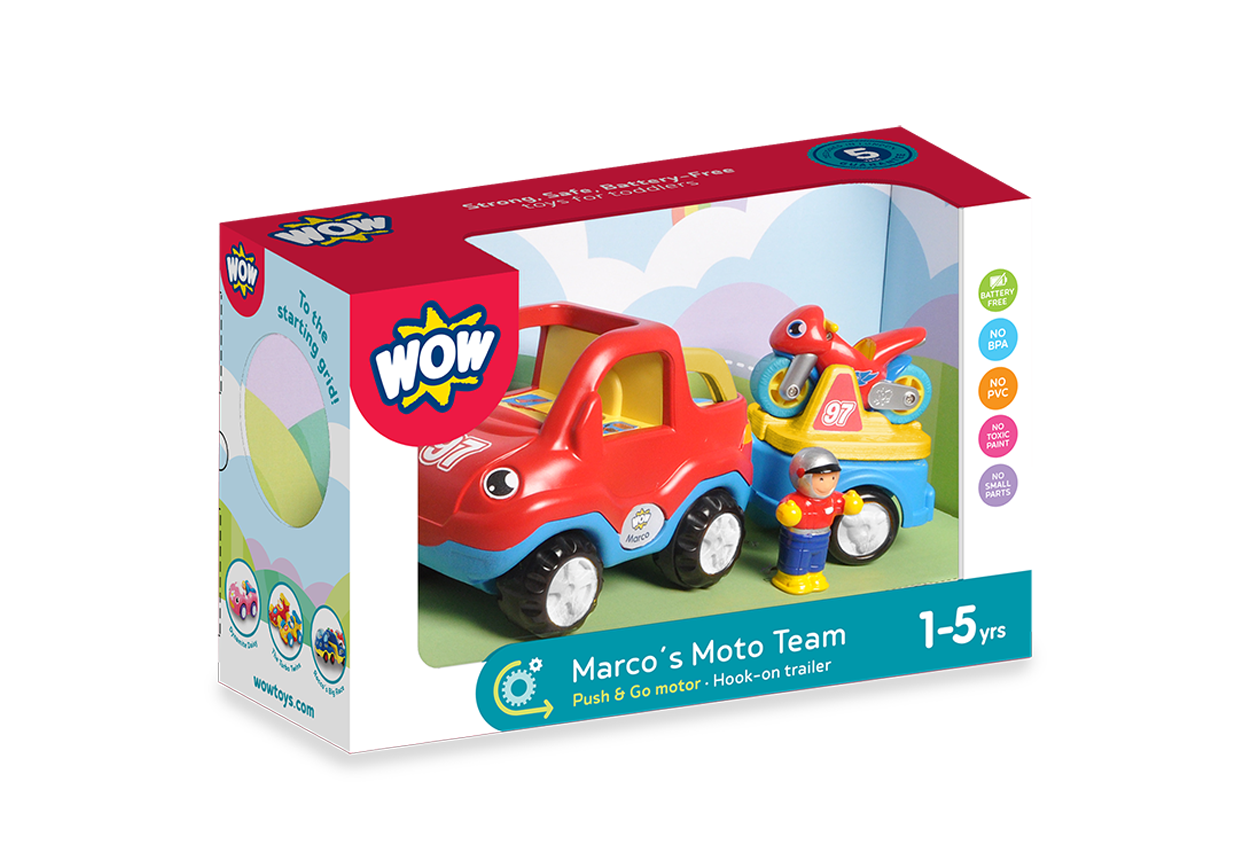 Wow Toys Marco’s Moto Team