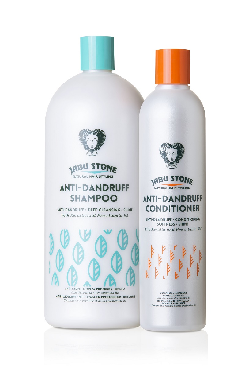 Jabu Stone Anti-Dandruff Shampoo and Conditioner