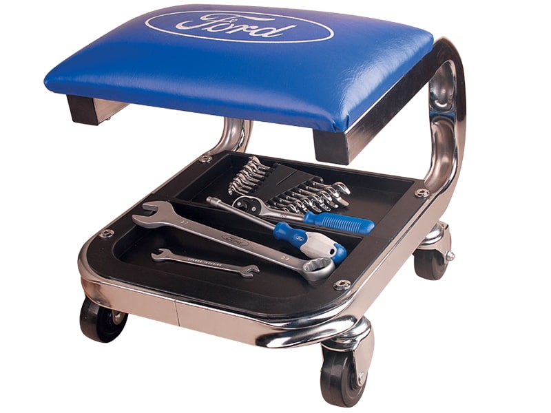 Ford Workshop Chair with Tool & Parts Tray