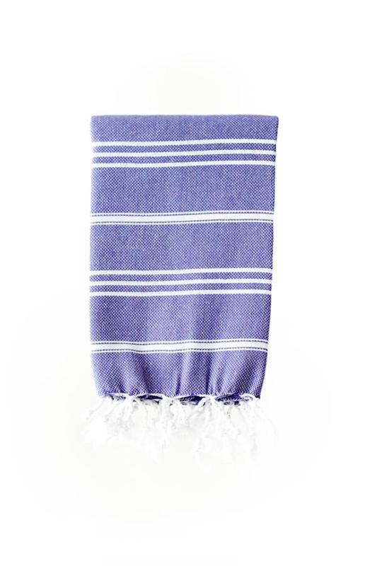 Turkish Hand Towel-100% Cotton – Elim Dark Purple (60x90cm)