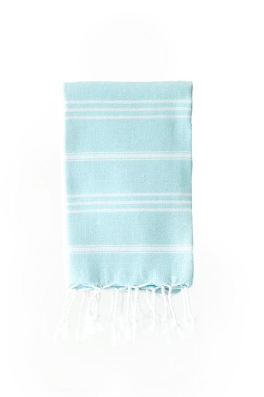 Turkish Hand Towel-100% Cotton – Elim Mint (60x90cm)