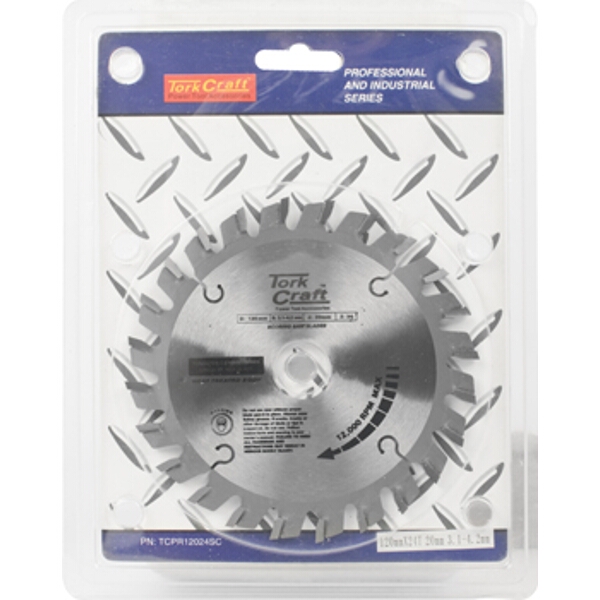 Tork Craft Blade TCT Scoring 120X24T 20mm 3.1-4.2mm Professional Industrial