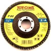 Tork Craft Flap Disc Zirconium 115mm 80Grit Angled Tork Craft Flap Disc Zirconium 115mm 80Grit Angled