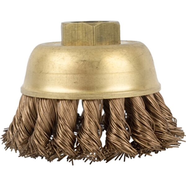 Tork Craft Wire Cup Brush N/Spark Twisted 80mmxm14 Bulk