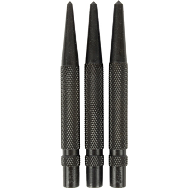 Tork Craft Centre Punch 3Pcs Set 3/4/5 X10X100mm