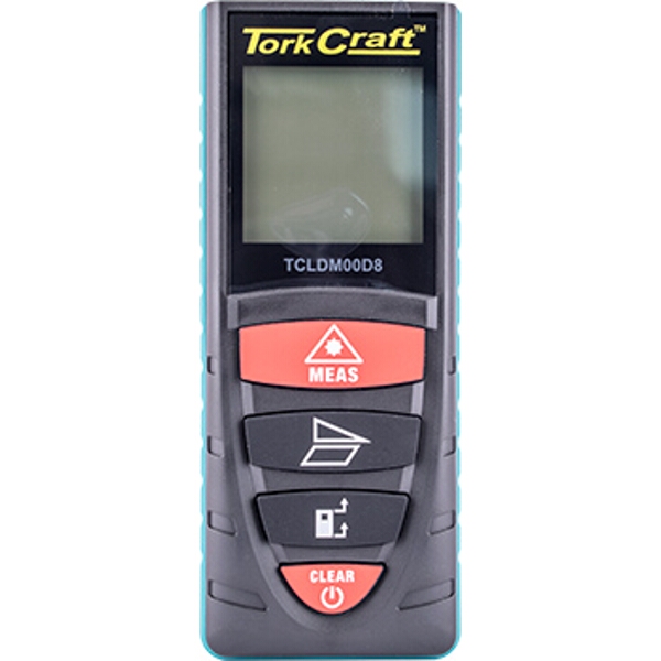 Tork Craft Laser Dist Meter 0.2-40M Min/Max Incl.