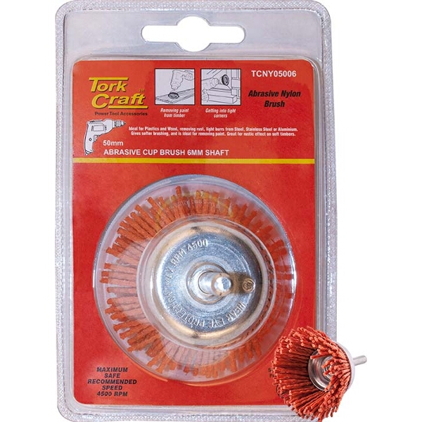 Tork Craft Nylon Cup Brush 50 X 6mm TCW