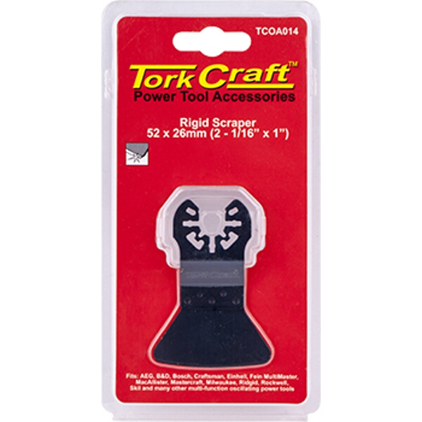 Tork Craft Quick Change Rigid Scraper 52X26mm(2-1/16″X1″)