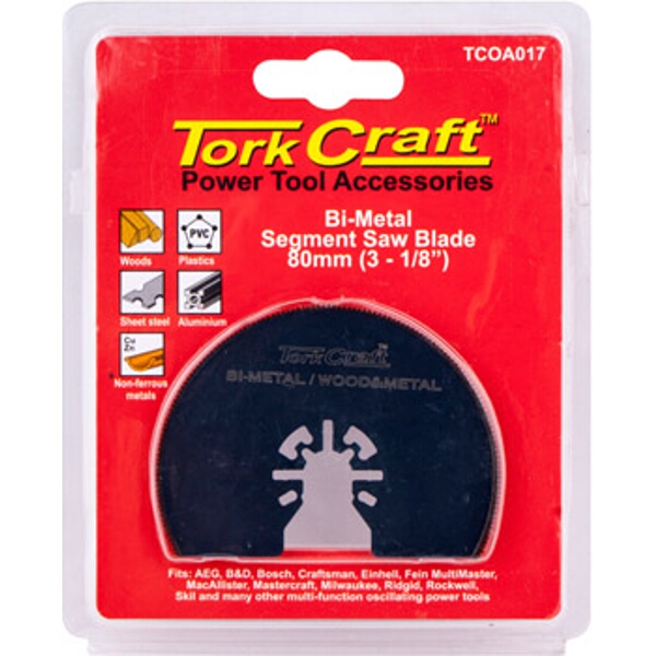 Tork Craft Quick Change Segment Saw Blade 80mm(3-1/8″)