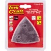 Tork Craft Oscillating Sandpaper A/O 80mm 10Pc Delta Shape 180Grit Tork Craft Oscillating Sandpaper A/O 80mm 10Pc Delta Shape 180Grit