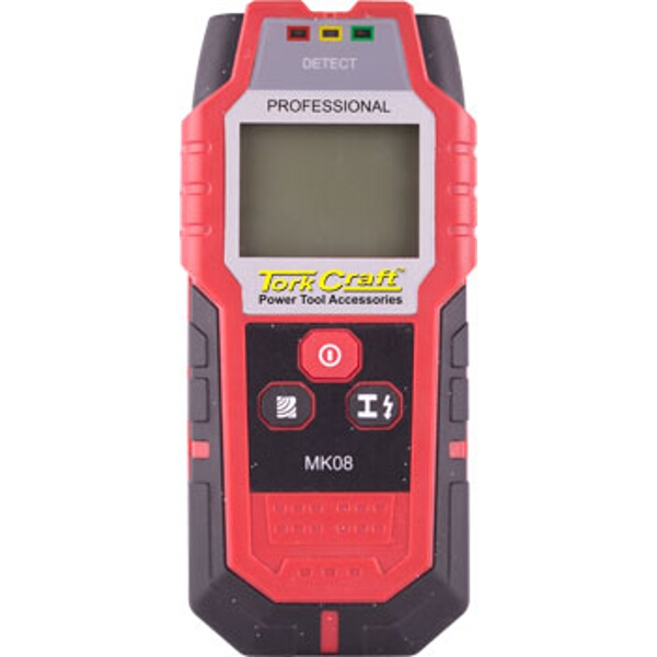 Tork Craft Digital Metal Detector Fer & Non Fer Metals 0-80mm