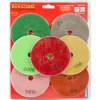 Tork Craft Set Of 7 Diamond Wet Polishing Pads 100mm Tork Craft Set Of 7 Diamond Wet Polishing Pads 100mm