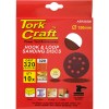Tork Craft Sanding Disc Hook & Loop 150mm 320 Grit with Holes 10/Pk Tork Craft Sanding Disc Hook & Loop 150mm 320 Grit with Holes 10/Pk
