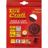 Tork Craft Sanding Disc Hook & Loop 150mm 600 Grit with Holes 10/Pk Tork Craft Sanding Disc Hook & Loop 150mm 600 Grit with Holes 10/Pk