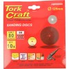 Tork Craft Sanding Disc 125mm 80 Grit Centre Hole 10/Pk Tork Craft Sanding Disc 125mm 80 Grit Centre Hole 10/Pk