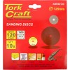 Tork Craft Sanding Disc 125mm 120 Grit Centre Hole 10/Pk Tork Craft Sanding Disc 125mm 120 Grit Centre Hole 10/Pk