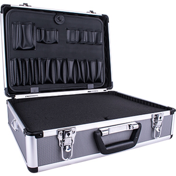 Tork Craft Aluminium Case 45.5 X 33 X 15.2 With 5 X Dividers & Foam Inserts