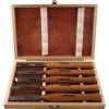 Tork Craft Chisel Set Wood Turning 300mm Hss 5 Piece Wood Case Tork Craft Chisel Set Wood Turning 300mm Hss 5 Piece Wood Case