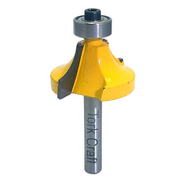 Tork Craft Router Bit Corner Round 3/8″