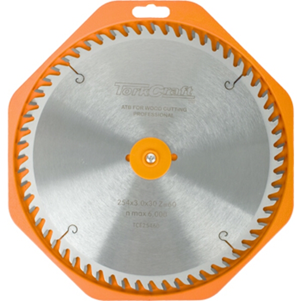 Tork Craft Blade TCT Euro Tip 254 X 60T 30/1/20/16 Professional