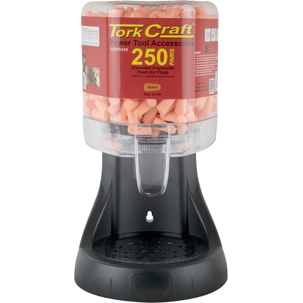 Tork Craft Ear Plug Dispenser C/W 250 Pairs Of Ear Plugs