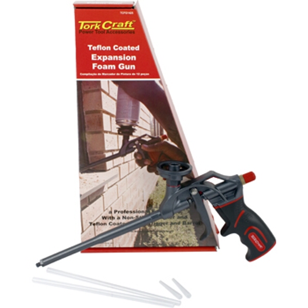 Tork Craft Polyurethane Foam Gun Nickel Plated