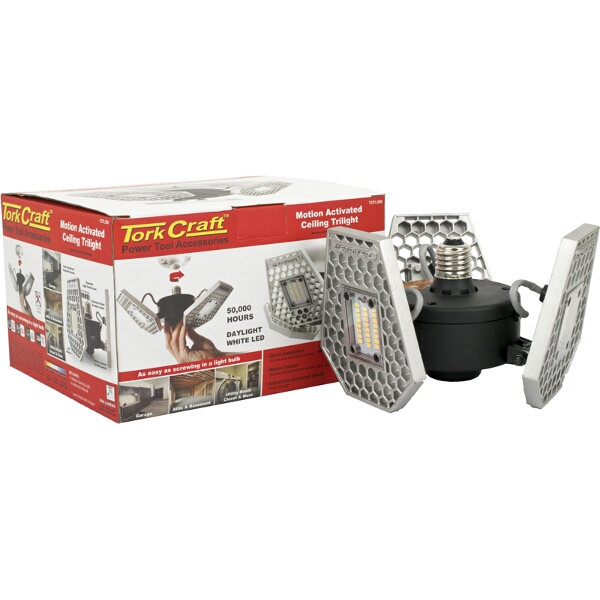 Tork Craft Motion Activated Ceiling Trilight 3000 Lumens