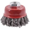 Tork Craft Wire Cup Brush 65 X M14 Knotted Stainless Steel TCW Tork Craft Wire Cup Brush 65 X M14 Knotted Stainless Steel TCW