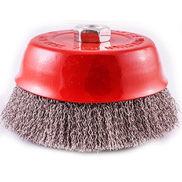 Tork Craft Wire Cup Brush 150 X M14 Crimped Stainless Steel TCW