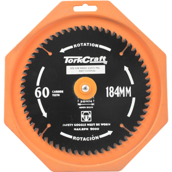 Tork Craft Blade Thin Kerf 184X60T 20/16