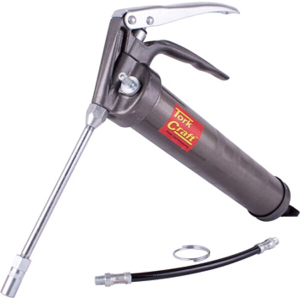 Tork Craft Pistol Grip Grease Gun Cartridge Type C/W Flexible Spout