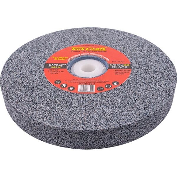 Tork Craft Grinding Wheel 150X20X32mm Black Coarse 36Gr