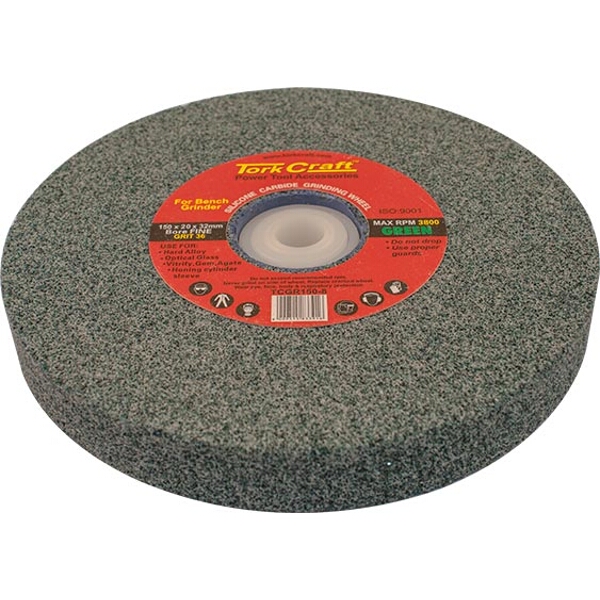 Tork Craft Grinding Wheel 150X20X32mm Green Coarse 36Gr