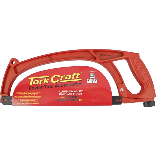 Tork Craft Aluminium Alloy Hacksaw Frame 300mm