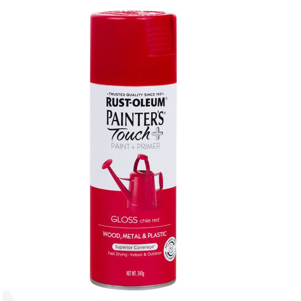Rust-Oleum General Purpose Painters Touch + Gloss Chile Red 340g