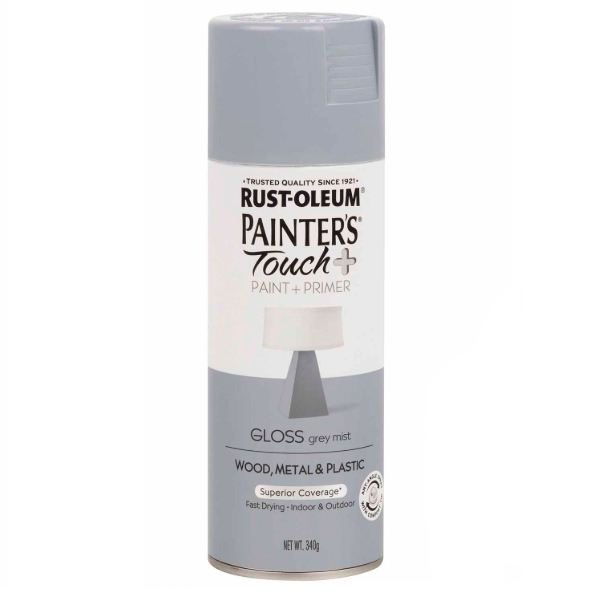 Rust-Oleum General Purpose Painters Touch + Gloss Grey Mist 340g