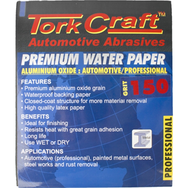 Tork Craft Waterproof Paper 150 Grit 230 X 2850 PCE