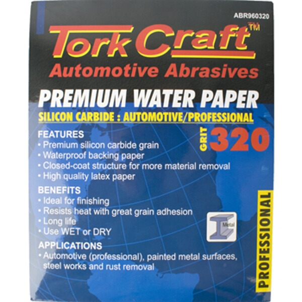 Tork Craft Waterproof Paper 320 Grit 230 X 2850 PCE