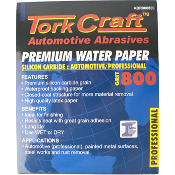 Tork Craft Waterproof Paper 800 Grit 230 X 28050 PCE