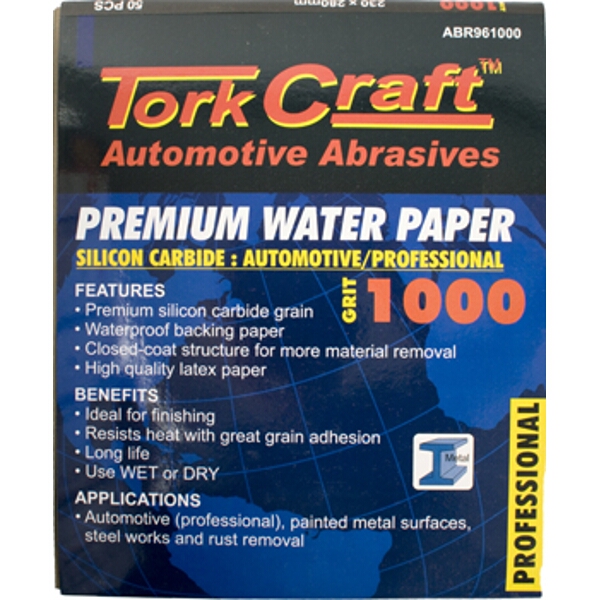 Tork Craft Waterproof Paper 1000 Grit 230 X 28050 PCE