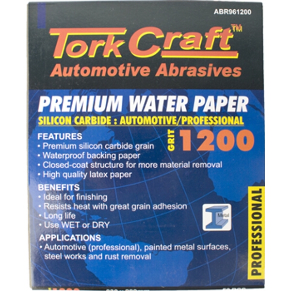 Tork Craft Waterproof Paper 1200 Grit 230 X 28050 PCE