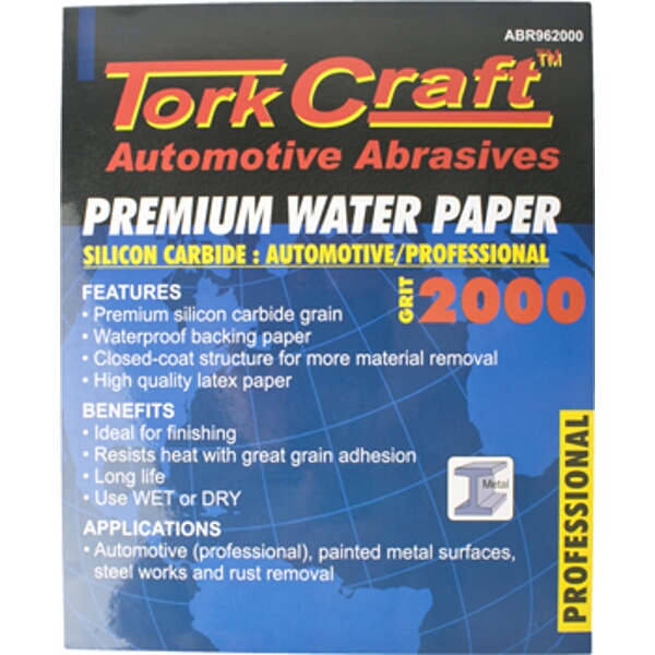 Tork Craft Waterproof Paper 2000 Grit 230 X 28050 PCE