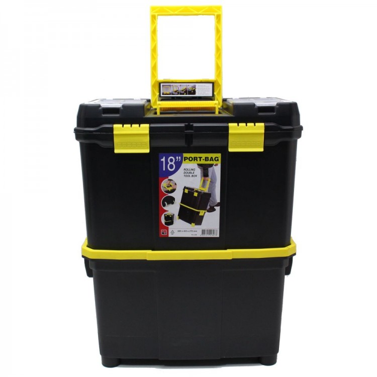 Port-Bag Toolbox Mobile with Organizer – 45cm