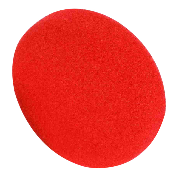 Flexipads Red Final Polish Foam 80mm X 25mm Hook & Loop