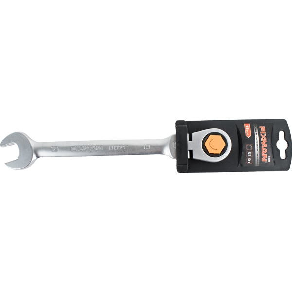 Fixman Flexible Ratchet Combination Wrench 18mm