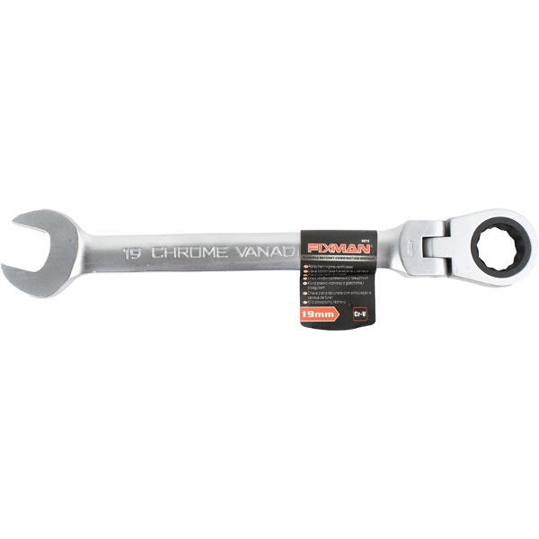 Fixman Flexible Ratchet Combination Wrench 19mm